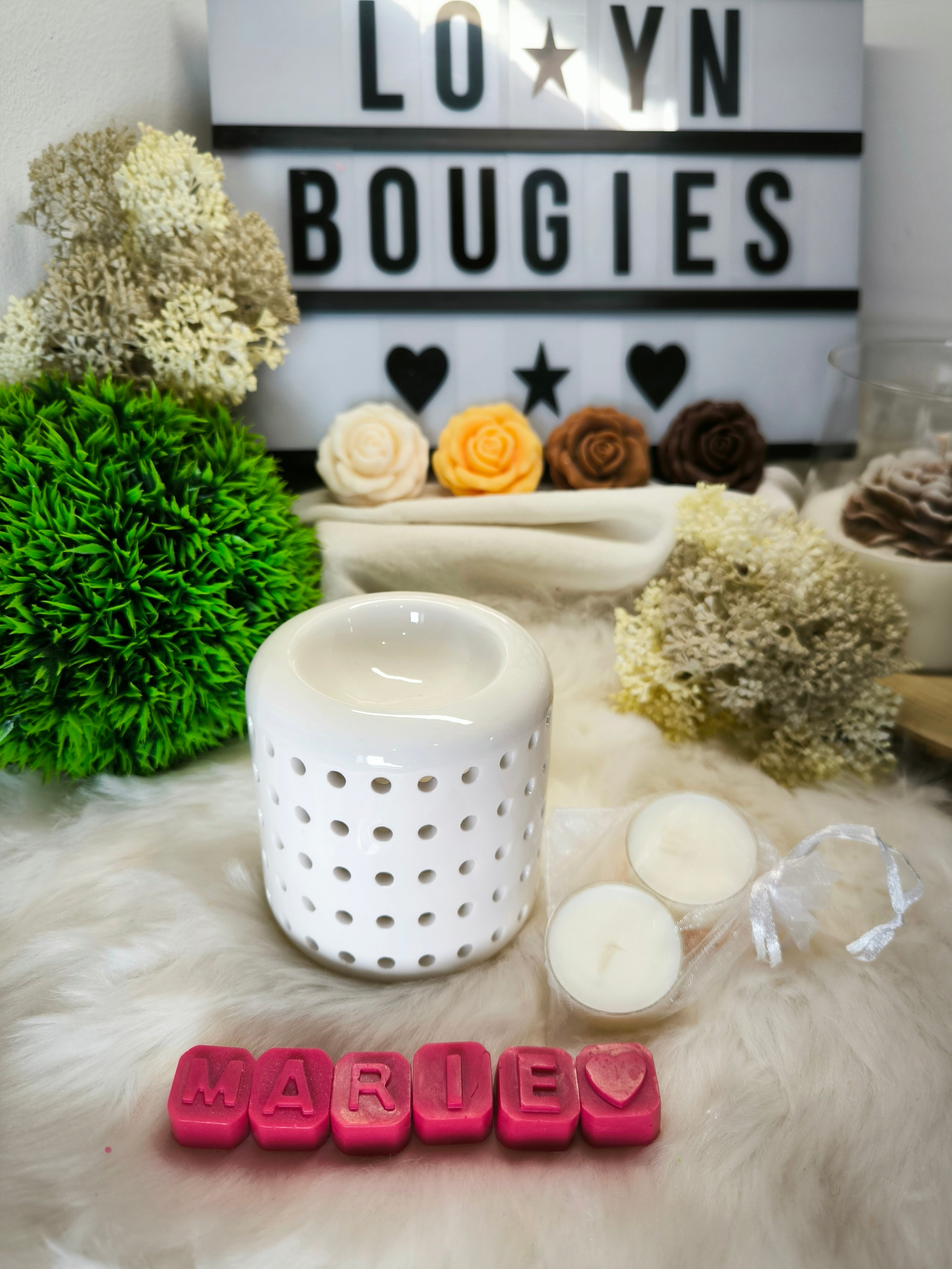 Box Lettre fondant