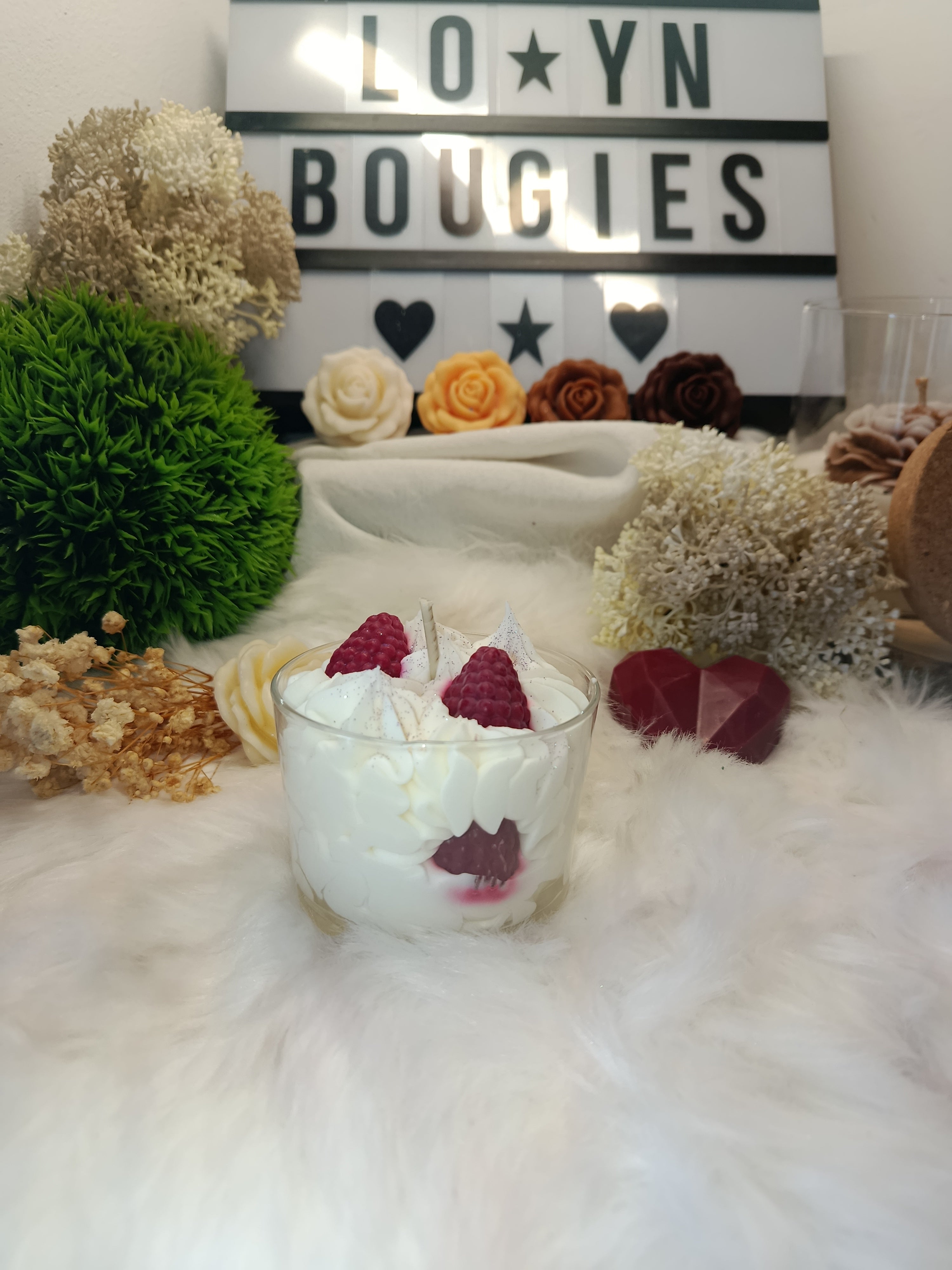 Bougie "Framboise"